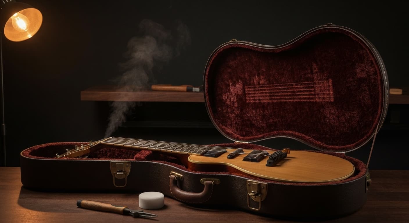 Guitar Stands and Finish Damage: Why Rubber Softens Nitro